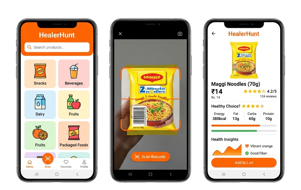 AR Food Tracker App