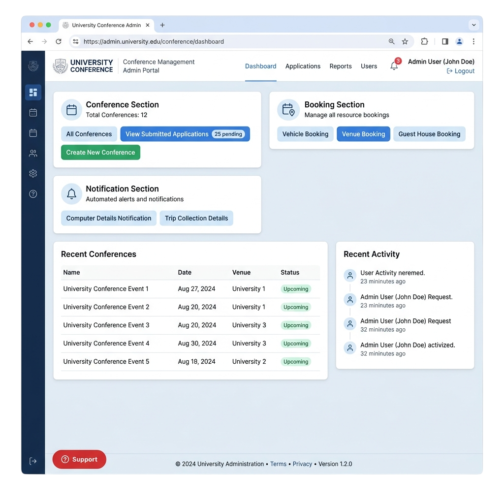 EMT - Conference Management Portal